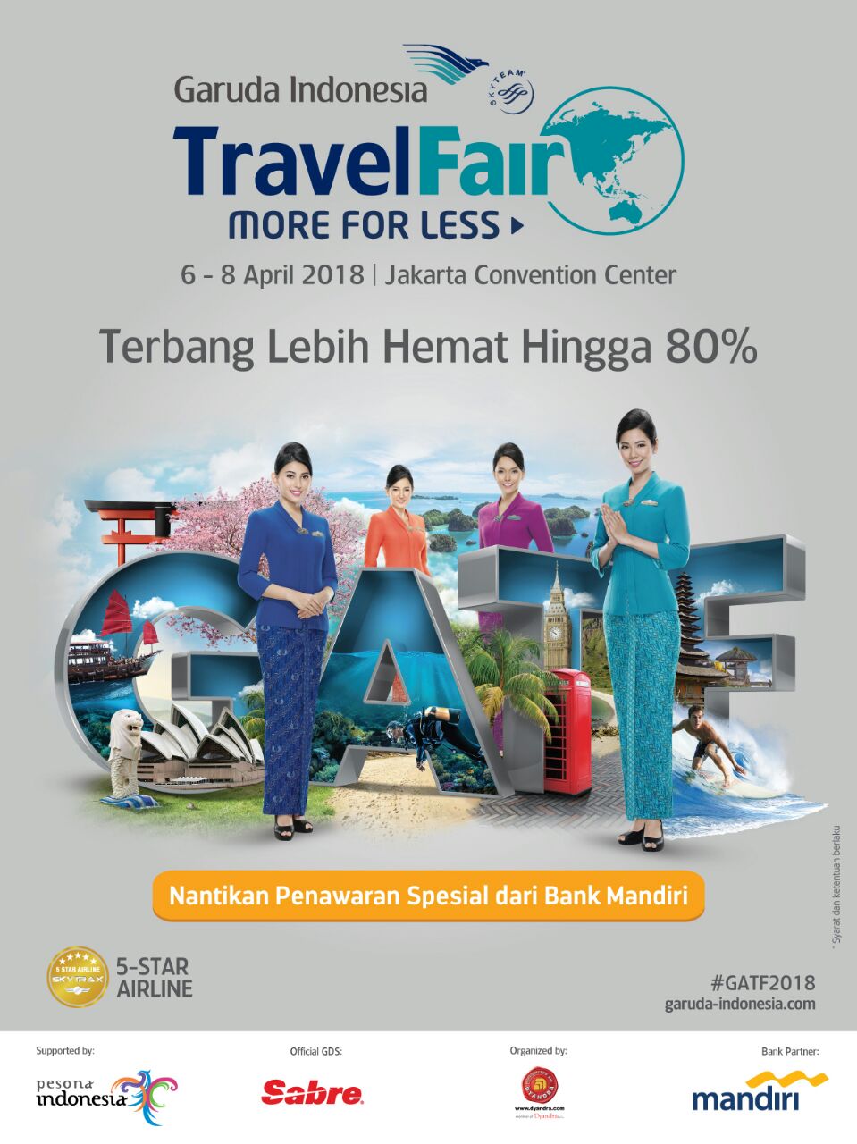 Garuda Indonesia Travel Fair Segera Hadir di Jakarta Sabre Indonesia
